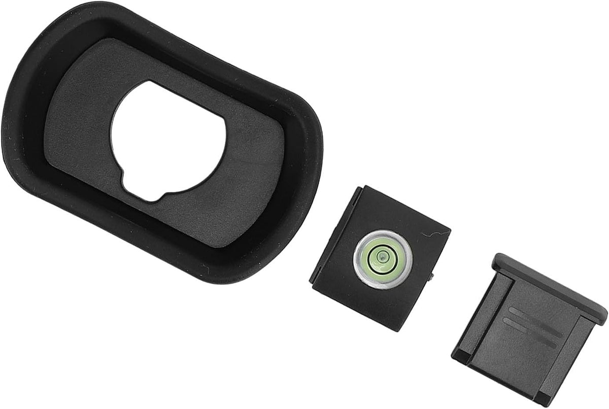 GFX100II, 100, XH1, XH2S, GFX50S, T5, T4 Hot Shoe Cover, Camera Viewfinder Eye Cup, Bubble Level for X - X - with ABS