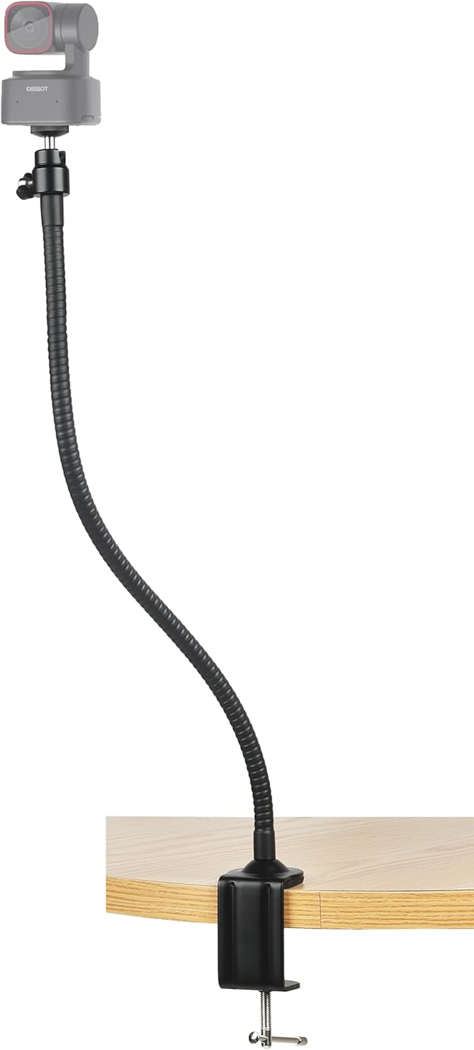 AceTaken 25'' 3/Tiny 3 Lite/Tiny-2 2/ 2/Meet Webcam-Stand Clamp Mount Holder Compatible with OBSBOT Tiny Lite/Tiny Tiny