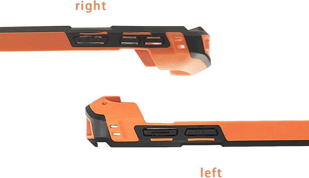 LANADO Protective Case Cover with Handstrap Rugged Boot Carrying Case for Zebra TC51 TC510K TC52 TC56 TC57 Rugged Bumper Case Armor Designed for Zebra Protection Tough Shock Proof,Orange