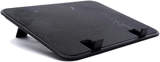 JSEIAJB 14 Inch Notebook Cooler 5v Fan External Laptop Cooling Pad Slim Stand High Speed Silent Metal Panel Fan(E)