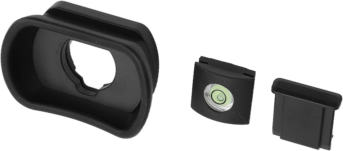 GFX100II, 100, XH1, XH2S, GFX50S, T5, T4 Hot Shoe Cover, Camera Viewfinder Eye Cup, Bubble Level for X - X - with ABS