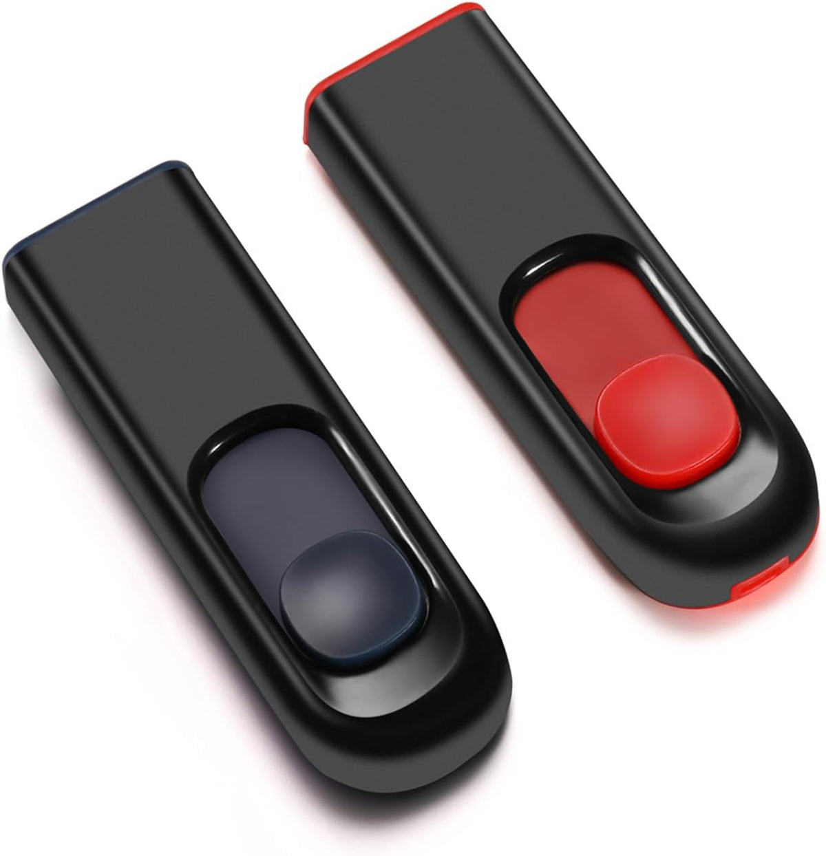 64GB USB Flash Drive 2 Pack 64 GB USB Thumb Drive Memory Stick Jump Drives Pendrive for Storage (2 Colors, 64G)