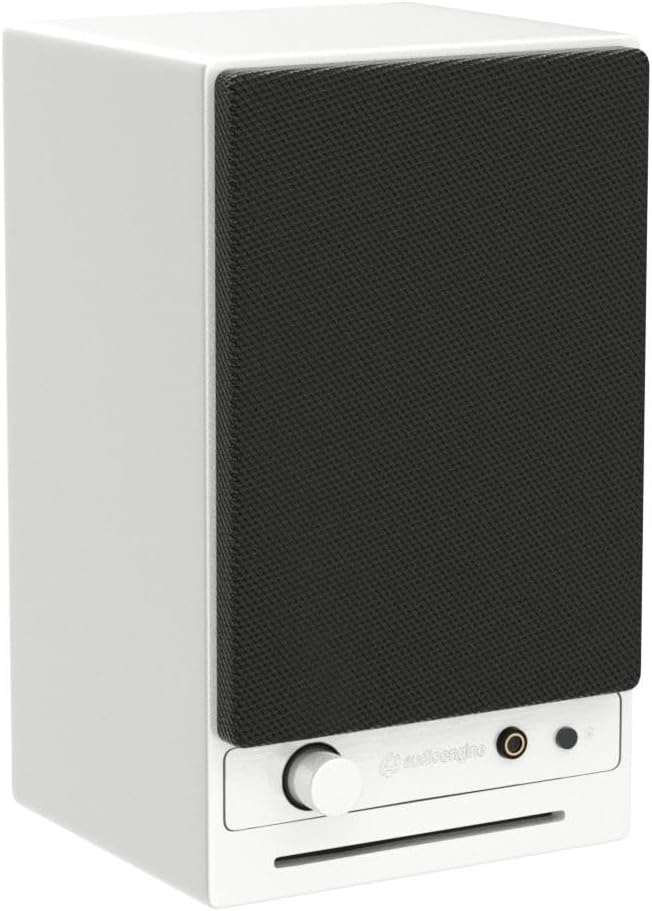 Audioengine A2-HD (HD3) Wireless Bluetooth PC and Computer Desktop Speakers with aptX HD - USB, RCA, Headphone Compatible