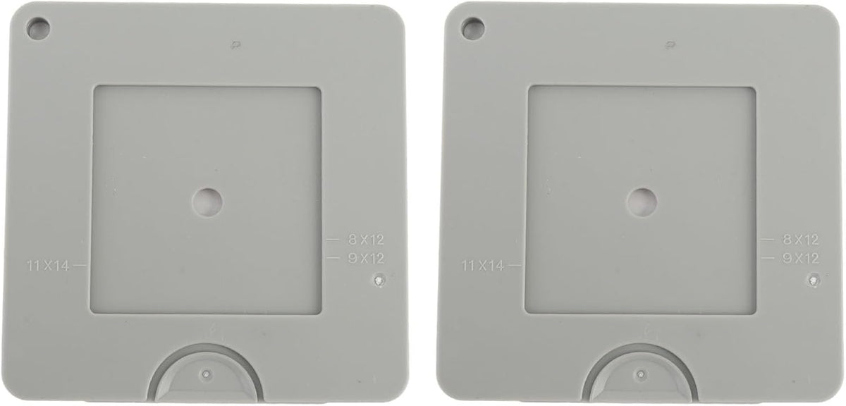 2PCS View Finder with Sliding Mechanism & Color Isolation for Artists, Adjustable Framing Tool for Painting, Drawing