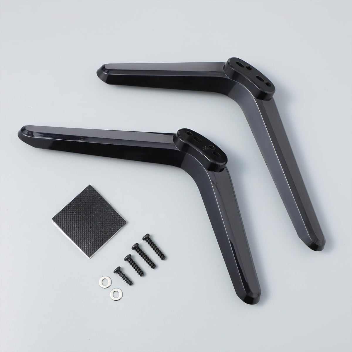 GLEAVI 32-55 Inch Universal Tv Mount Stand for Tvs Tabletop Tv Holder with Stable Non-Slip Base and Screws Easy