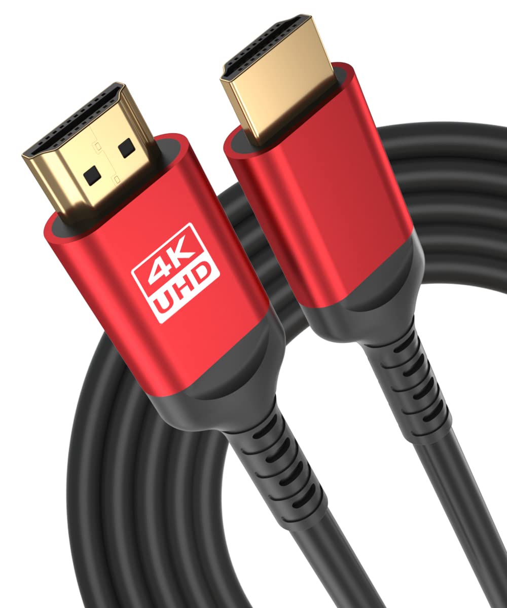 60ft 4K CL3 4K 30Hz, HDR10, 3D, 2.2 HDMI Cable, in-Wall Rated High Speed HDMI Cord - Supports UHD @ ARC, HDCP - Long