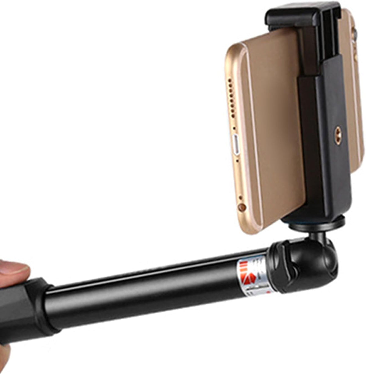 EPIPHQNY Cellphone Tripod Mount Adapter Phone Holder Clip Connectors Head Used for Monopod Selfie Stick Travel Tripod