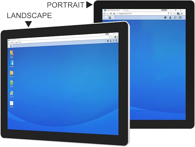 GreenTouch 17 Inch Industrial Open Frame PCAP Multi-Touch Touch Screen Monitor - 1280 * 1024 @60HZ - HDMI/VGA/DVI Input