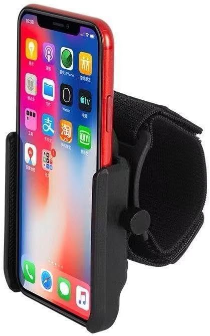 2-in-1 Wrist & Arm Phone Holder for Running/Cycling – 360° Swivel, Fits iPhone/Samsung 4.0-7.0 Inch Smartphones