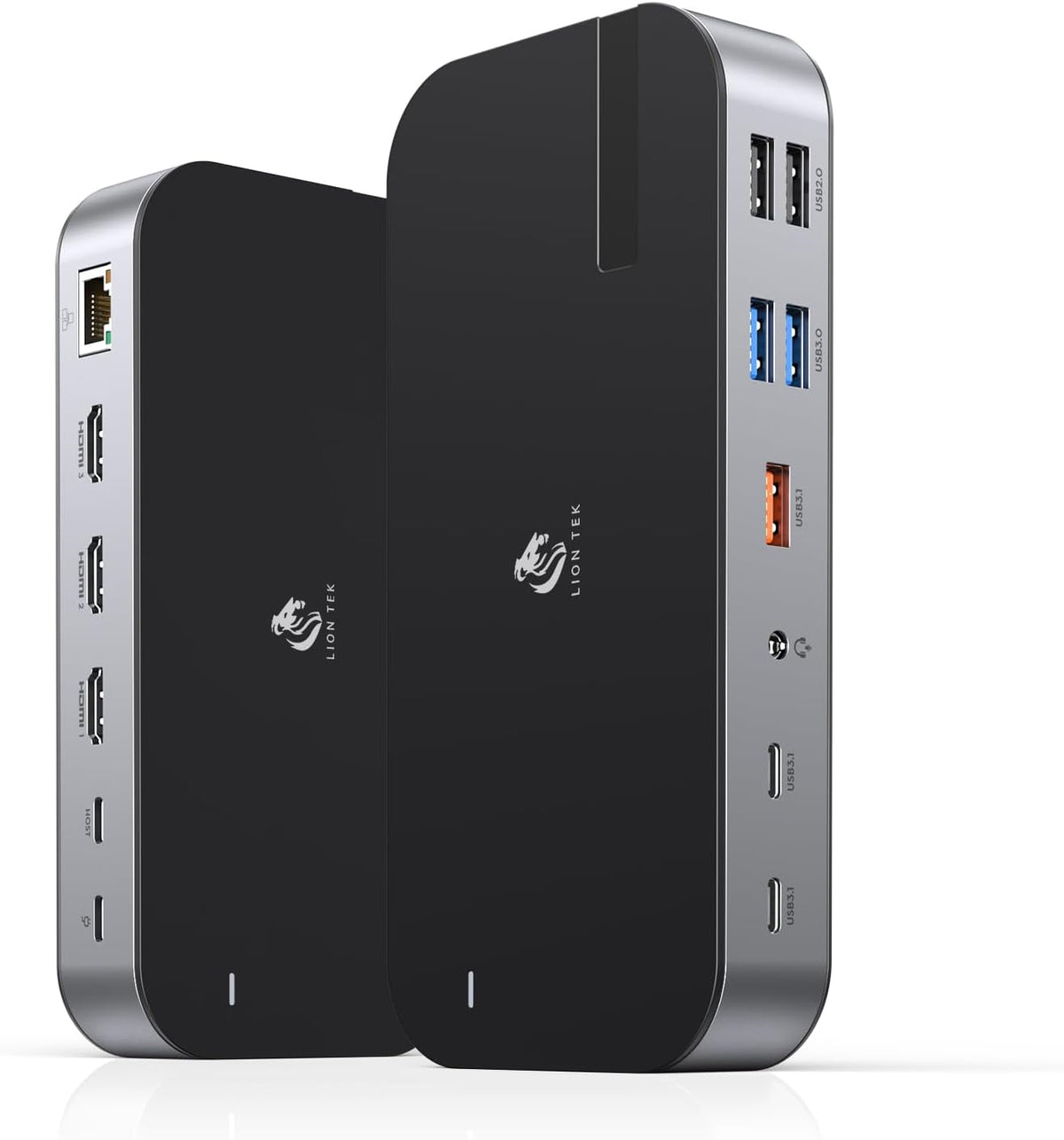 Laptop Docking Station,16 in 1 Docking Station USB C Docking Triple Monitor,USB C Dock Station with 3 HDMI,PD 100W, USB 3.1/3.0/2.0,RJ 45 Ethernet,SD/TF,Audio for Dell/HP/Lenovo