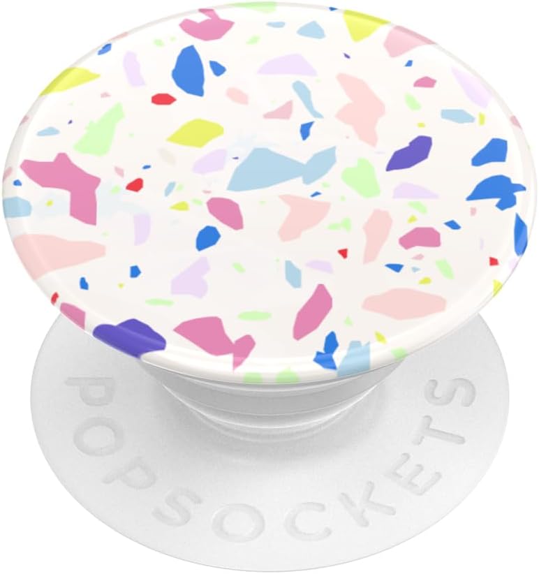 PopSockets Phone Grip with Expanding Kickstand, Adhesive Grip - Terrazo Party