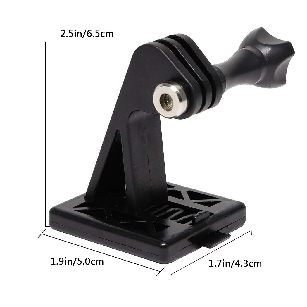 AOUTACC Tactical Excavator Mounts for GoPro Bracket or NVG Helmet Base (Black)