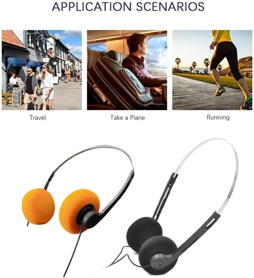 GOUDOGEDC Headset,Headphone,for Retro Over-Ear Headphone,Vintage Feelings Underwire Headphones,Retro Lightweight