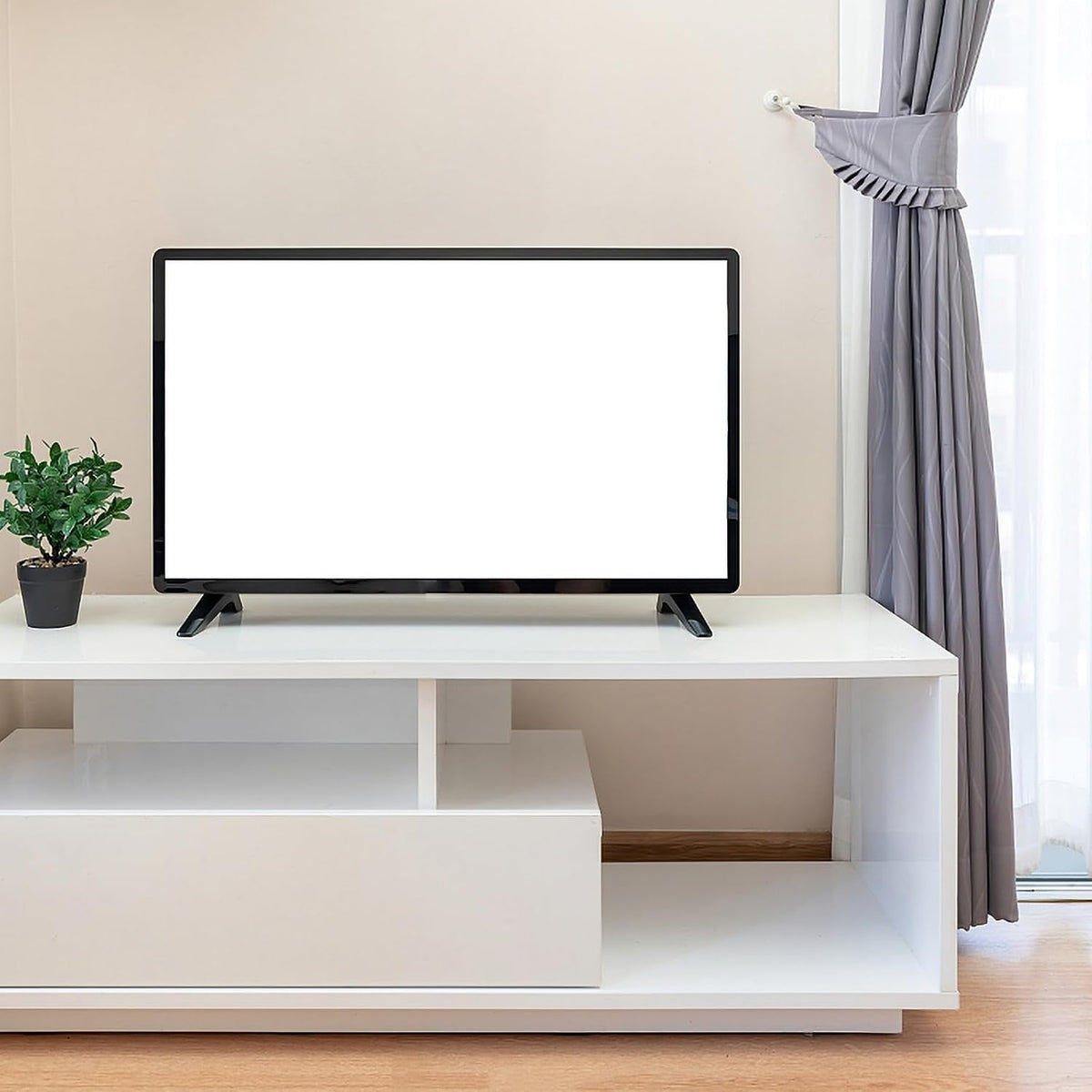 BESPORTBLE Tv Stand Replacement Bracket Ergonomic Stable Tv Support Base Simple Installation with Welded Construction