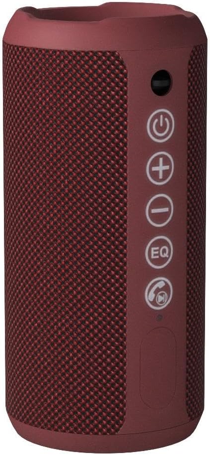 Ortizan X10 Portable Bluetooth Speaker, 24W Stereo Sound, IPX7 Waterproof, 30H Playtime, 66ft Bluetooth Range, TWS Pairing, Red