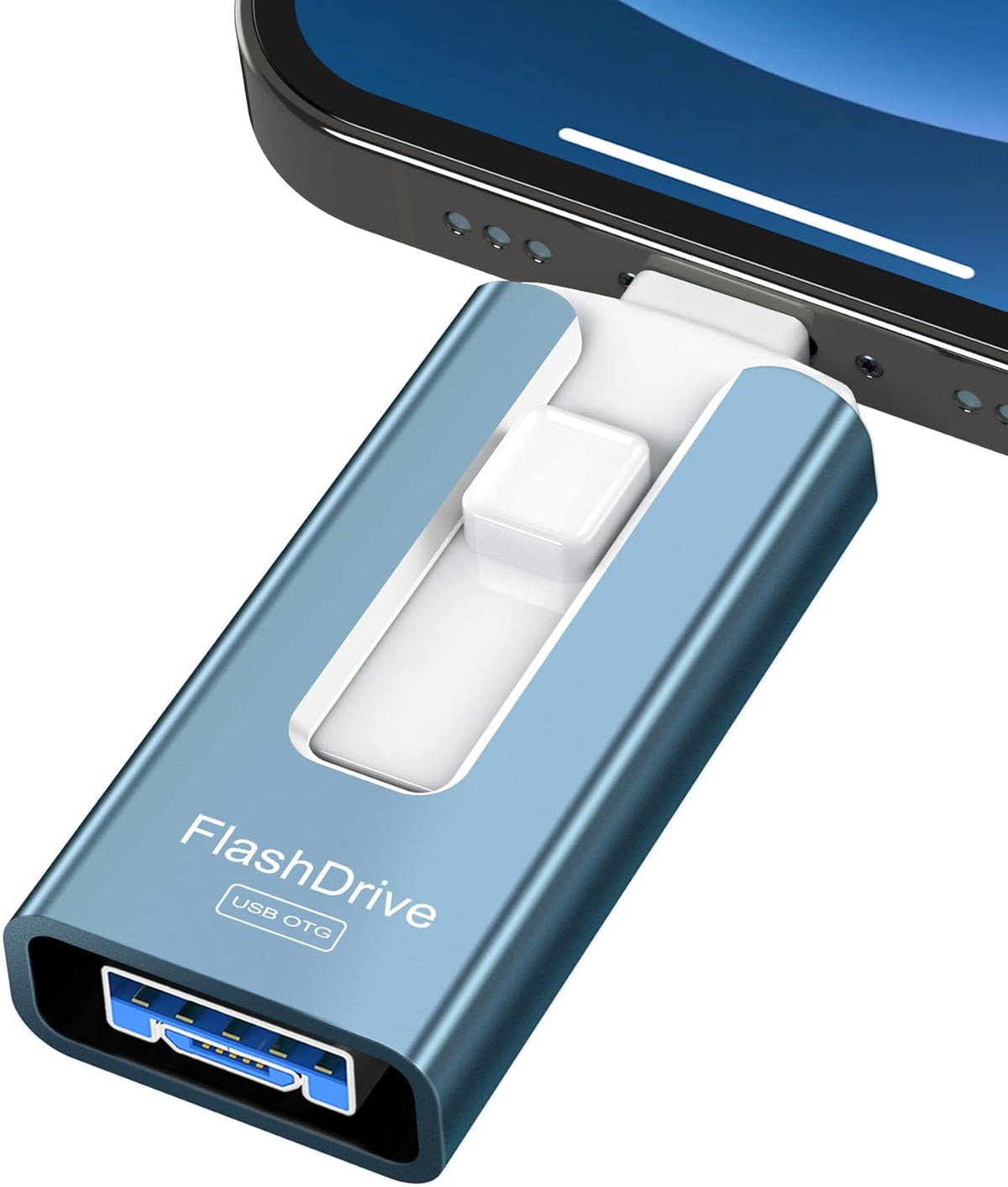 GNASEET 256GB 256GB) USB Flash Drive for Phone and Pad, Photo Stick High Speed External USB Thumb Drives Photo Storage