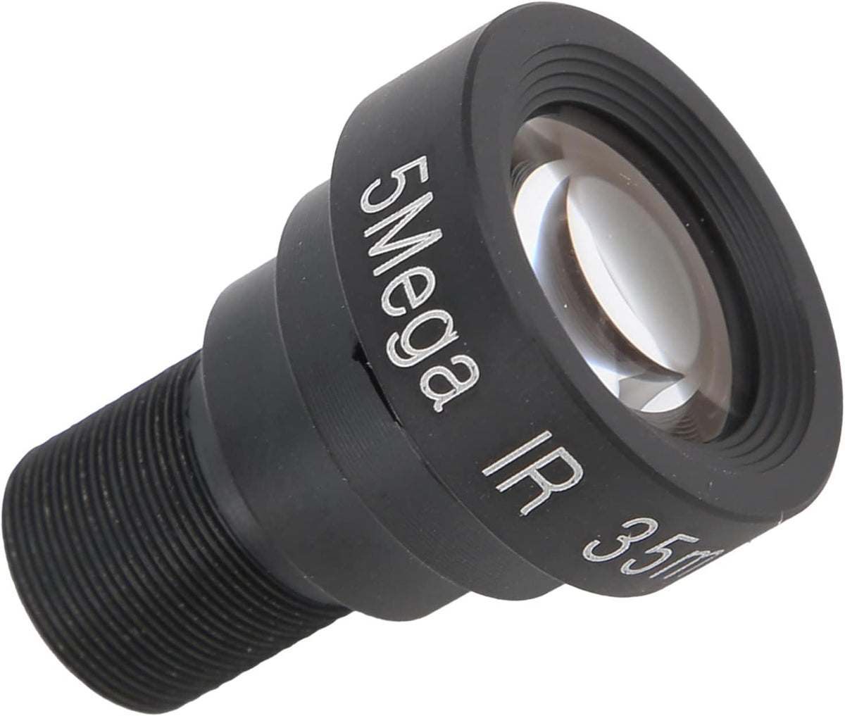 Dioche 5MP M12 35mm F1.8 M12x0.5 CCTV Board Lens, HD Security Camera Lens with Optical Glass, Low Distortion Lens