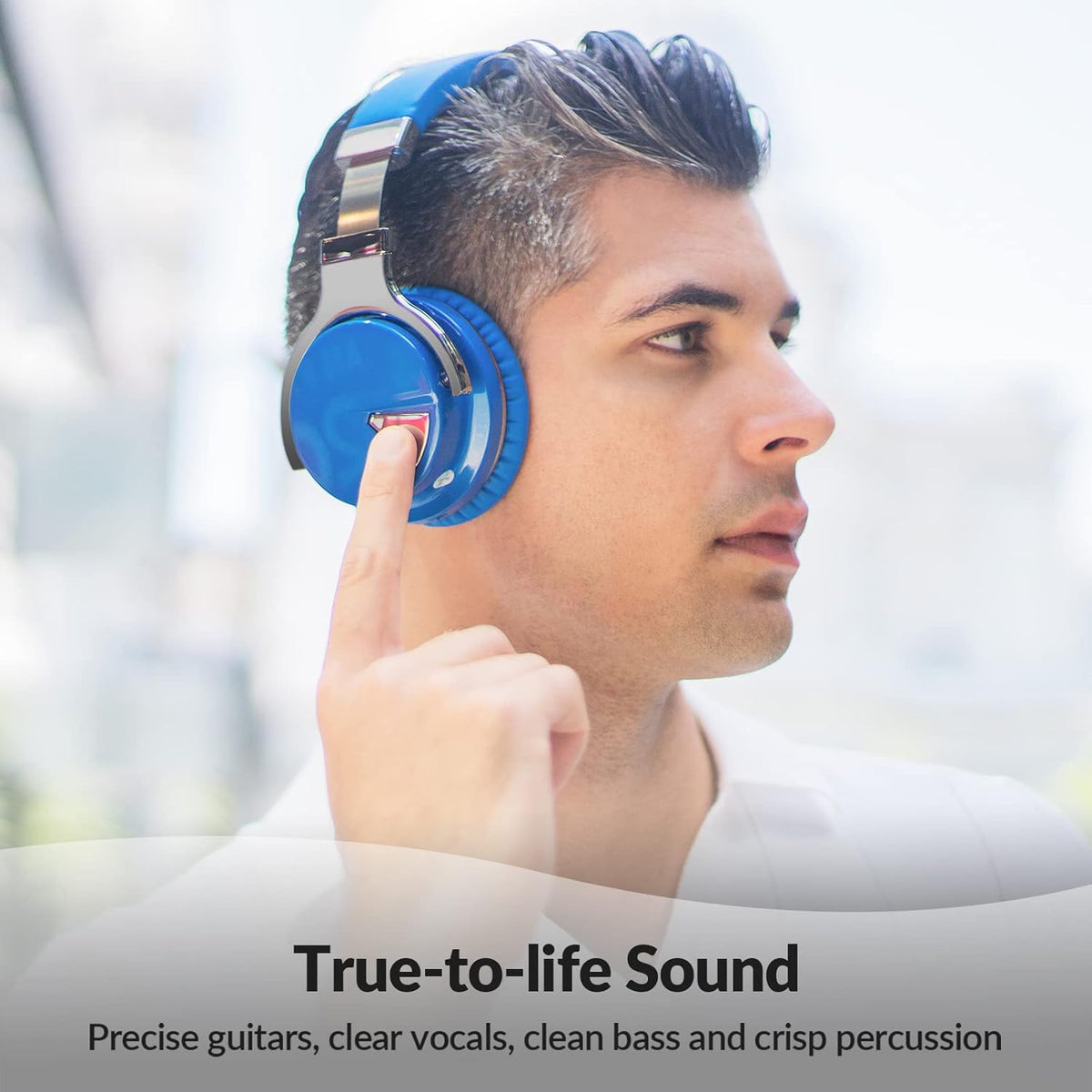 Million Sold 10 Years Classic E7 Active Noise Cancelling Headphones with Upgraded Noise Cancellation, Bluetooth Headphones Wireless with HD Sound Vivid Deep Bass, for Home Office Travel Birthday Gift