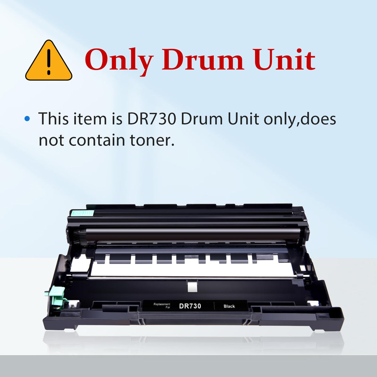 myCartridge Compatible DR730 Drum Unit Replacement for Brother DR-730 DR730 DR 730 to Compatible with MFC-L2710DW MFC-L2750DW HL-L2370DW HL-L2395DW