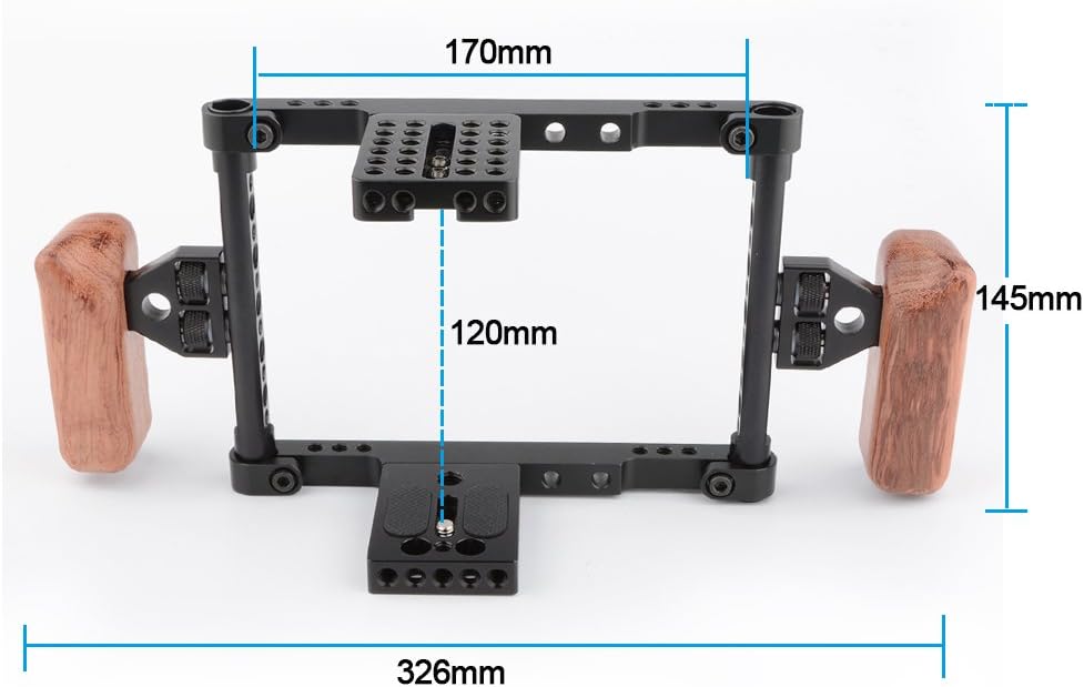 CAMVATE Camera Cage for DSLR 5D Mark III and Mark II - 1344