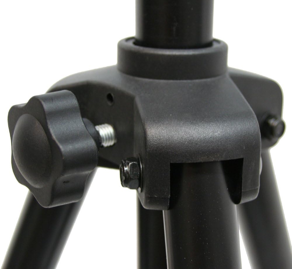 American Sound Connection ASC Pro Audio Mobile DJ Light Stand 6 Foot Height Lighting Multi Fixture T Bar Portable Tripod