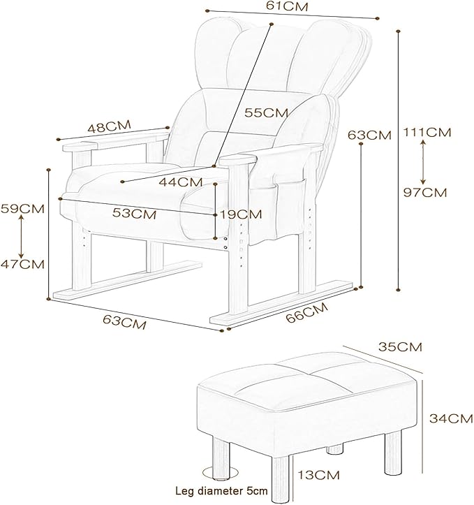 Office Chair Gaming Chair Computer Chair High Back Gaming Chair Relax Desk Chair for Racing Work ExecutiveHome Ergonomic Computer ChairOffice Chair with Footrest Adjustable Backrest Headre