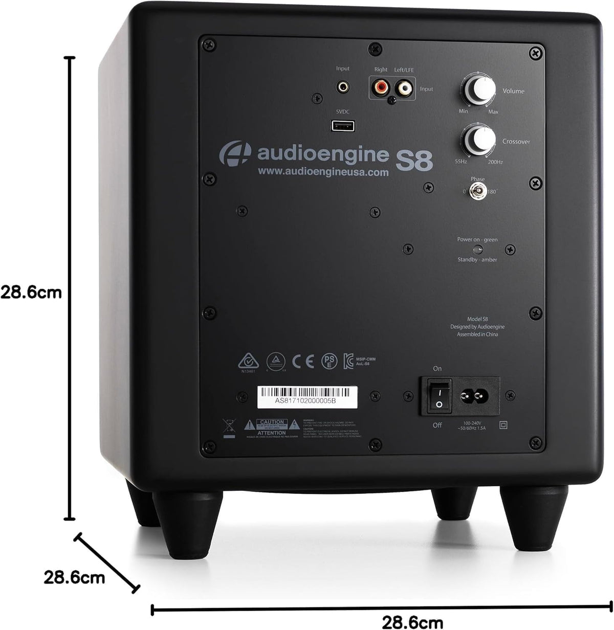 Audioengine A2+ Desktop 24 Bit Wireless Bluetooth Desktop Speakers - 60W Computer Speakers for Music and Gaming