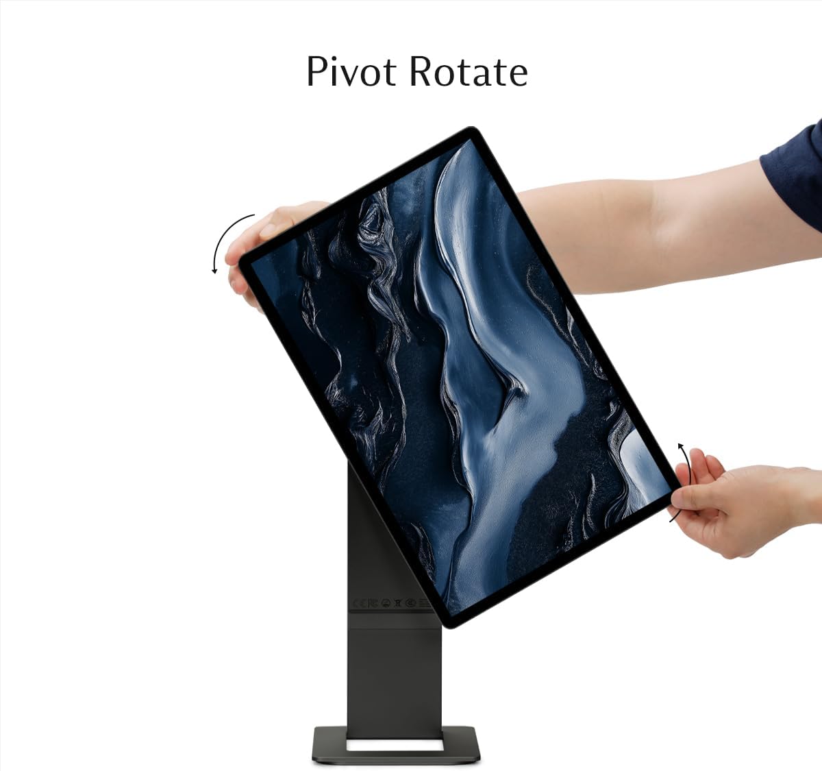 SOTSU FlipAction Elite 16" Portable Monitor | 4K |Super Compact | Pivot Rotate | 3840x2400 DCI P3 | 60Hz | 450 Nits | Full Metal CNC | Perfect Match for Mac and Windows (Space Black)