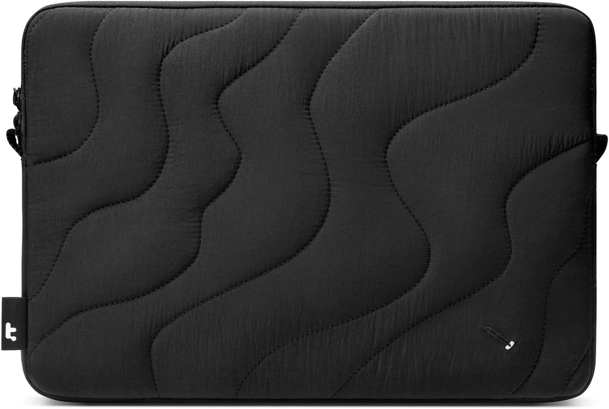 tomtoc 360 Protective Puffy Laptop Sleeve for 15-inch MacBook Air M4/A3241 2025, M3/A3114 2024, M2/A2941 2023, 15-inch Surface Laptop 7th(Copilot+ PC)/6/5/4/3, Quilted Puffer Soft Computer Case Bag