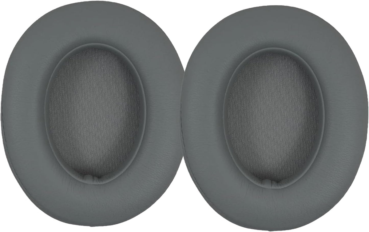 Replacement Ear Pads Cushions for Beats Studio（B0501、B0500），Beats Studio 2 & Studio 3 Wired & Wireless Headphones, Earpads with Soft Protein Leather, Noise Isolation Memory Foam - Grey (Titanium)