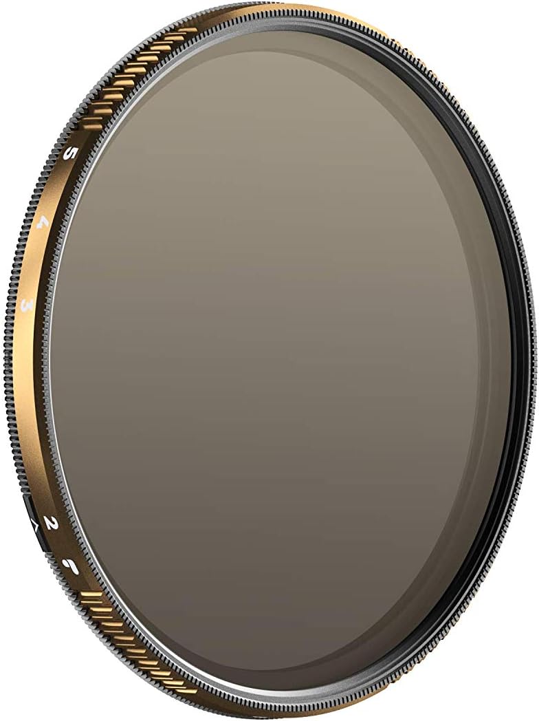 PolarPro 82mm Peter McKinnon VND Camera Filter - 2-5 Stop Variable Neutral Density Lens Filter for DSLR/Mirrorless Professional Video – PMVND Signature Edition II for Cinematic Shutter Speed Control