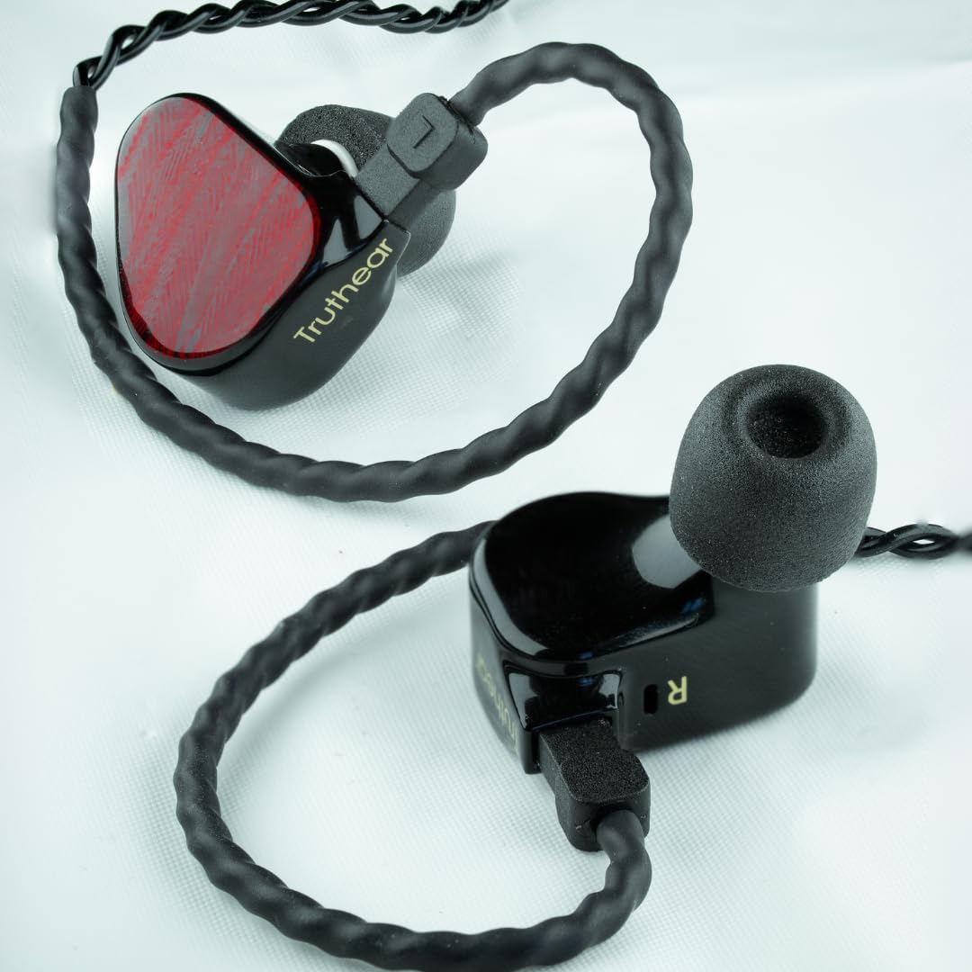 Comply 600 Core Series | Memory Foam Replacement IEM Ear Tips for Truthear, Sennheiser, Moondrop & More | Superior Noise Isolation, Ultimate Comfort, Secure Fit | Black (S/M/L) (3 Pairs)