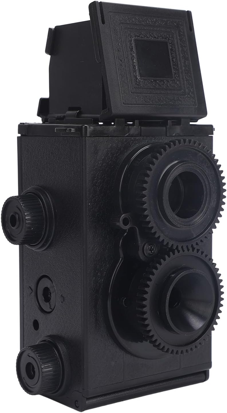GOWENIC 35mm 47mm 35MM 135 DIY Classic Retro TLR Camera Film Twin Lens Reflex Kit, Lens Focal Length, for Film