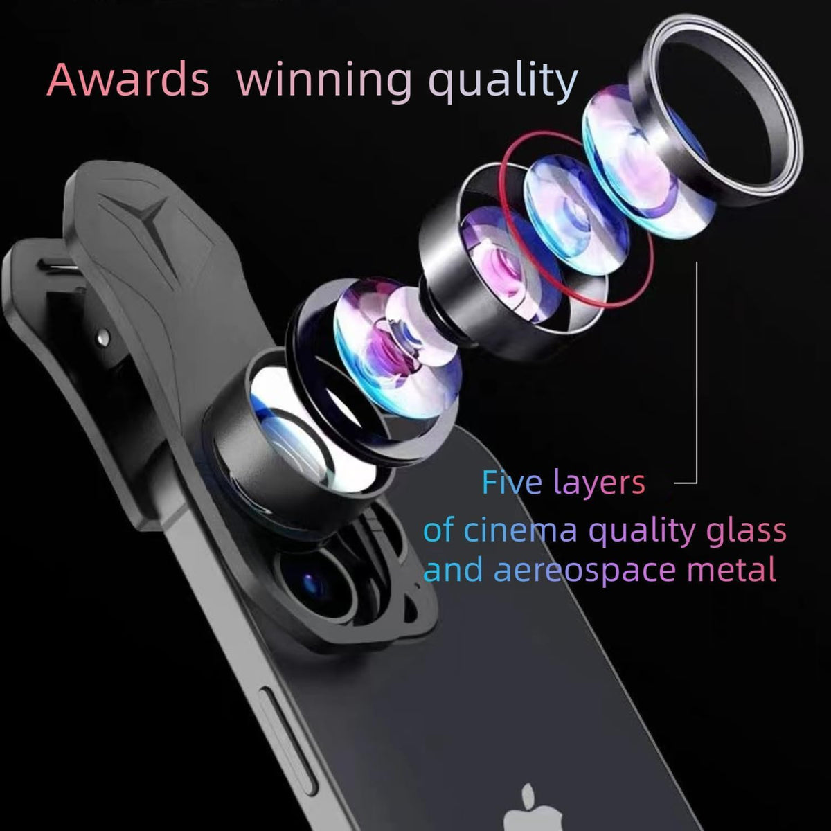 Fisheye 235°,Fish Eye Lens Universal HD Phone Fisheye Lens, Phone Camera Lens, for iPhone 7 8 x xr 11 12 13 14 15 pro max Android Samsung Smartphones (fisheye)