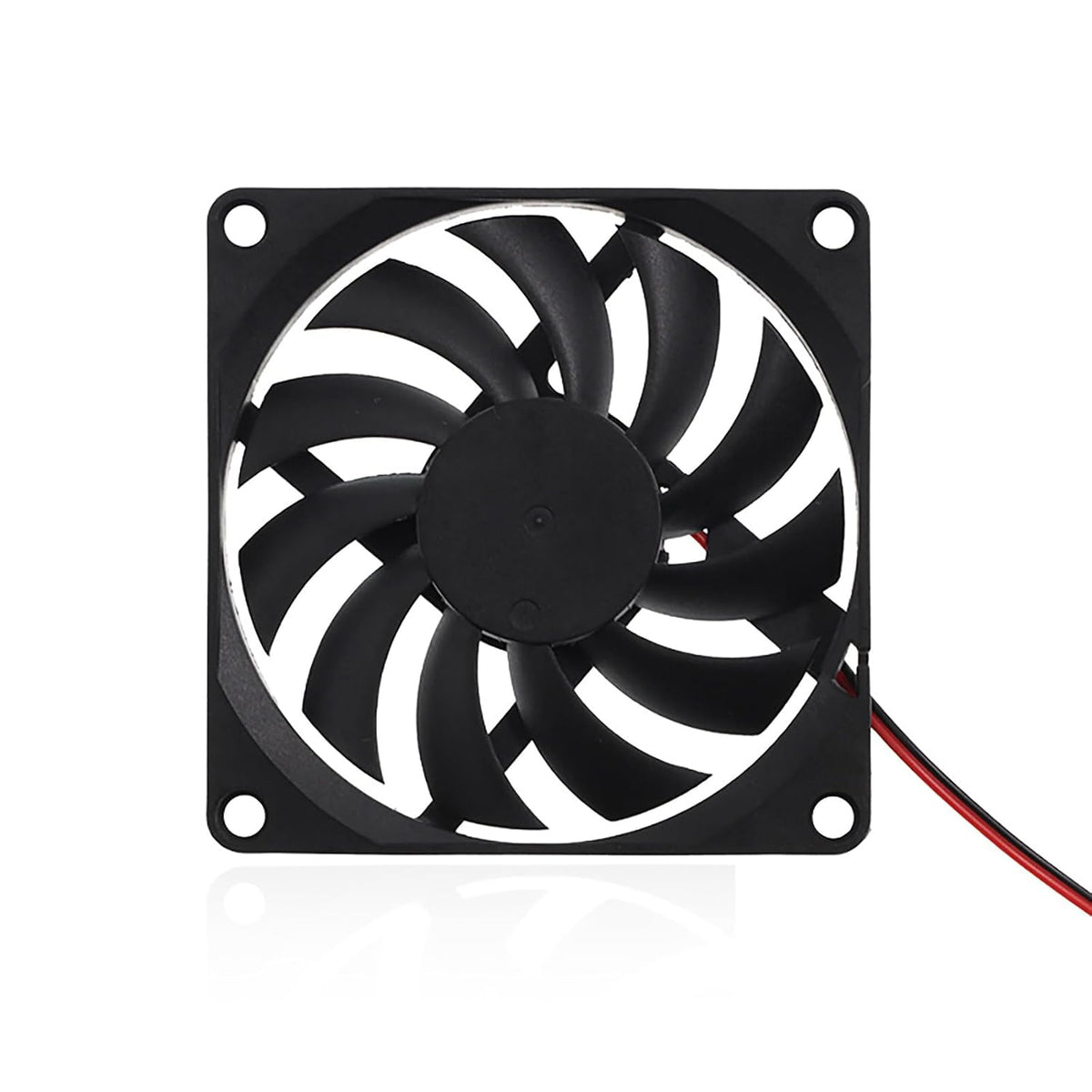 DUJVCZB FDCB8010B12 8010 4Pin 2Wire 12V 80mm 80mm 10mm Dual Ball Bearing Quiet Computer Case Fan DC x x High Speed