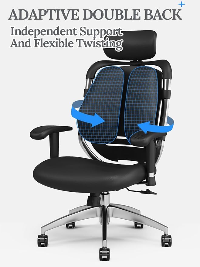 JSWHYBD Gaming Chair with Footrest Office Chair High Back Ergonomic Computer Chair with Lumbar Support Task Chair Reclining Computer Chair Gaming Video Brown