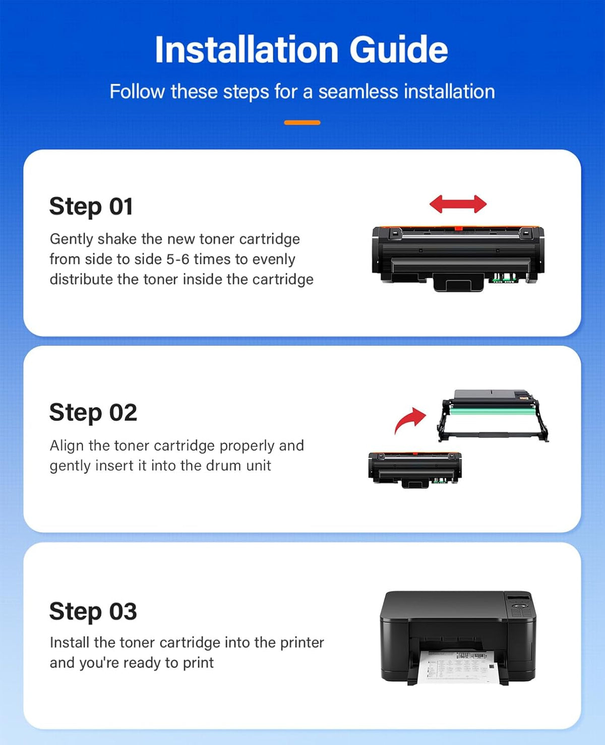 B205 B210 B215 Drum Unit (Not Toner) Black 1-Pack High-Yield Replacement for Xerox 101R00664 Image-Drum Compatible with Xerox B210 B205 B215 B210DNI B205NI B215DNI Laser Printer All-in-One Copier Copy