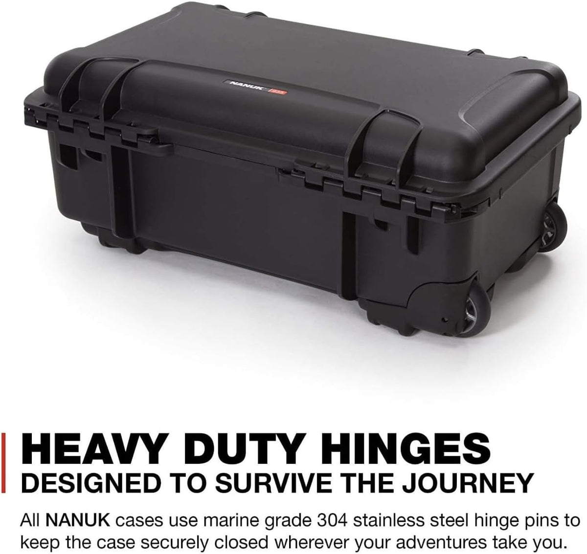 NANUK Wheeled Series 935 Lightweight NK-7 Resin Waterproof Protective Case