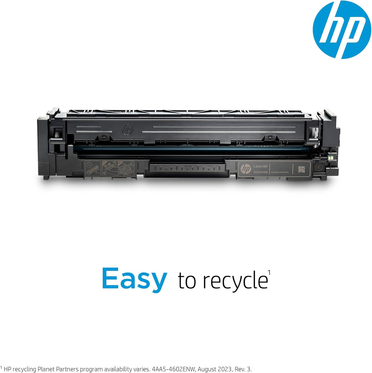 HP 206X Cyan High-yield Toner Cartridge | Works with HP Color LaserJet Pro M255, HP Color LaserJet Pro MFP M282, M283 Series | W2111X