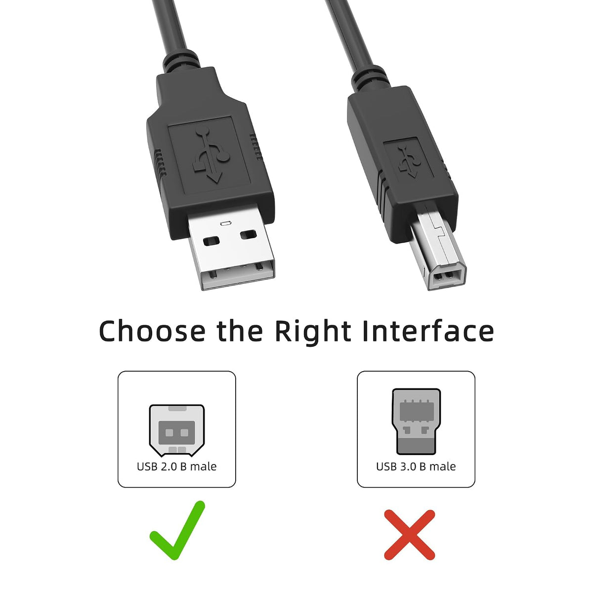 6ft 6000 6500 8000 4315 4315V 4500 6310 6500 7115 7350 D145 4315XI 4355 J3640 J3680 USB Cable Computer PC Laptop Data