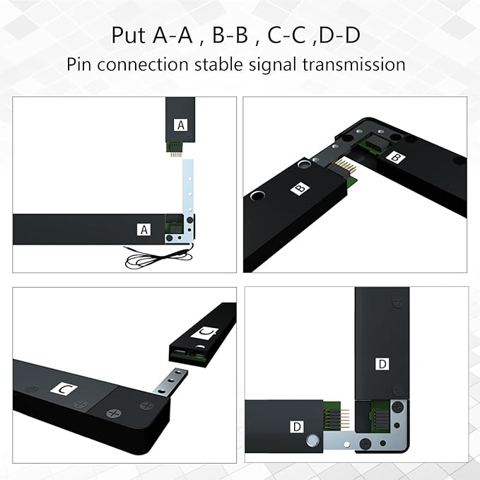 GreenTouch 65 inch Multi Infrared Touch Screen Overlay Kits for Mirror Booth…