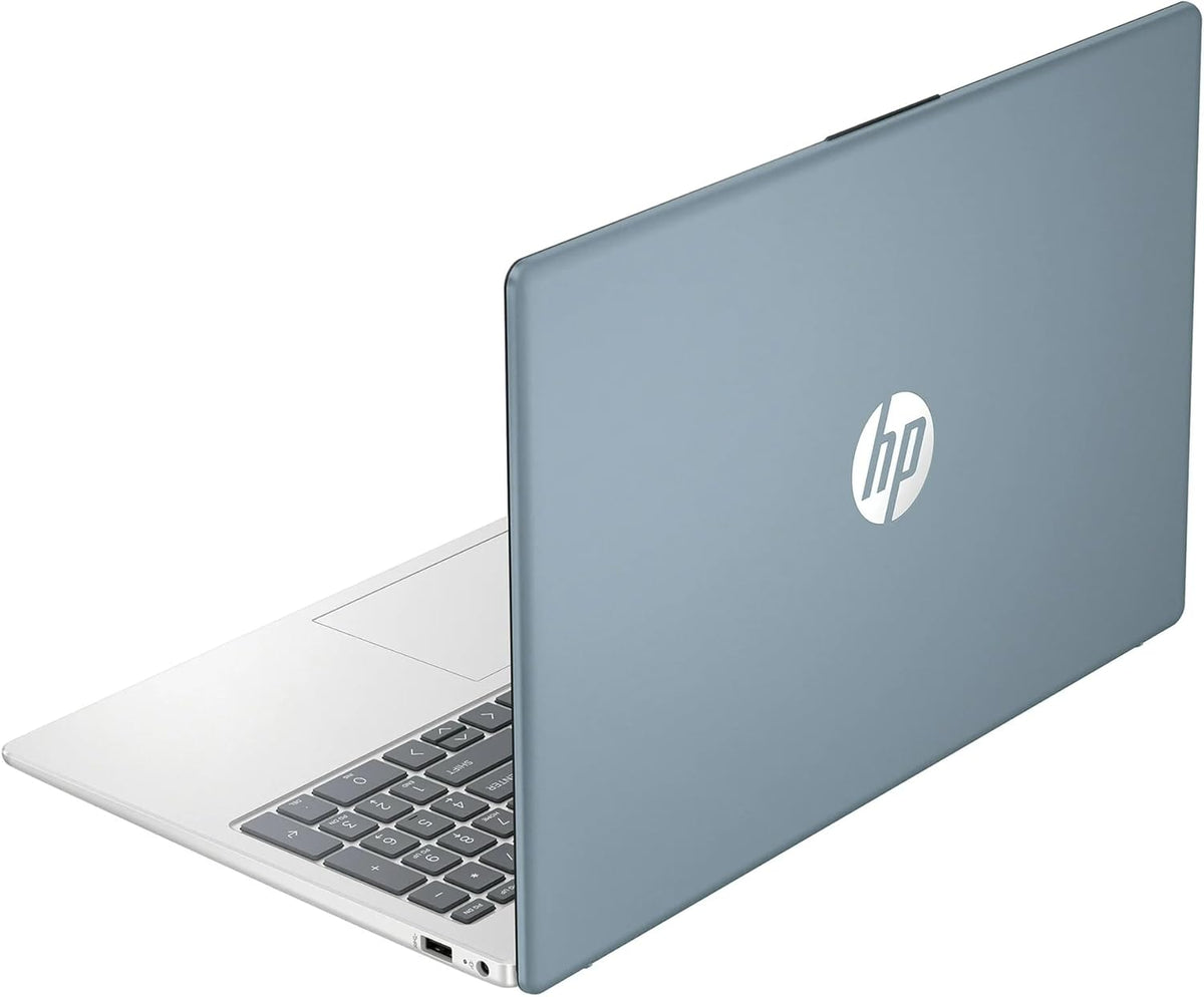 HP Touch Screen Laptop Computer, 15.6" FHD IPS LED Touchscreen Laptop 32GB RAM 1TB SSD, Intel Core i3-N305, Windows 11 Pro with Microsoft Office Lifetime Suite, SageNova Earphones, Moonlight Blue