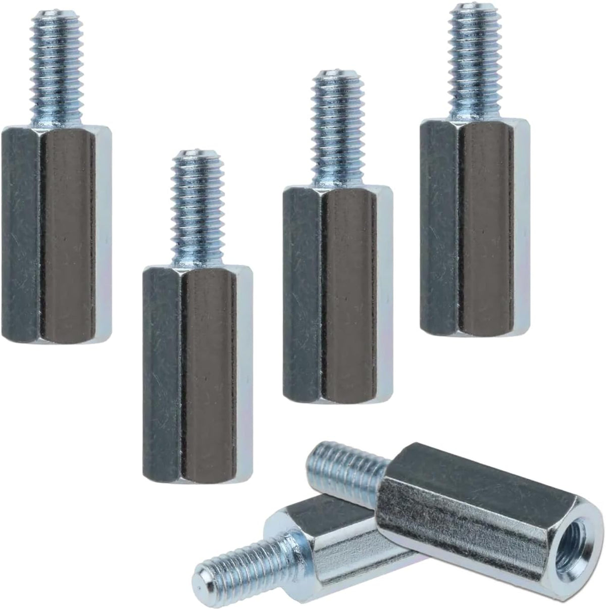 Kado Wall Mount Spacer Adapter Set for Desktop/Portable Monitor, 16pcs M4x14mm Hex Stainless Steel Standoff Spacer Screw Nut Bolt Motherboard Prototyping Accessories for PCB, Computer & Circuit Board