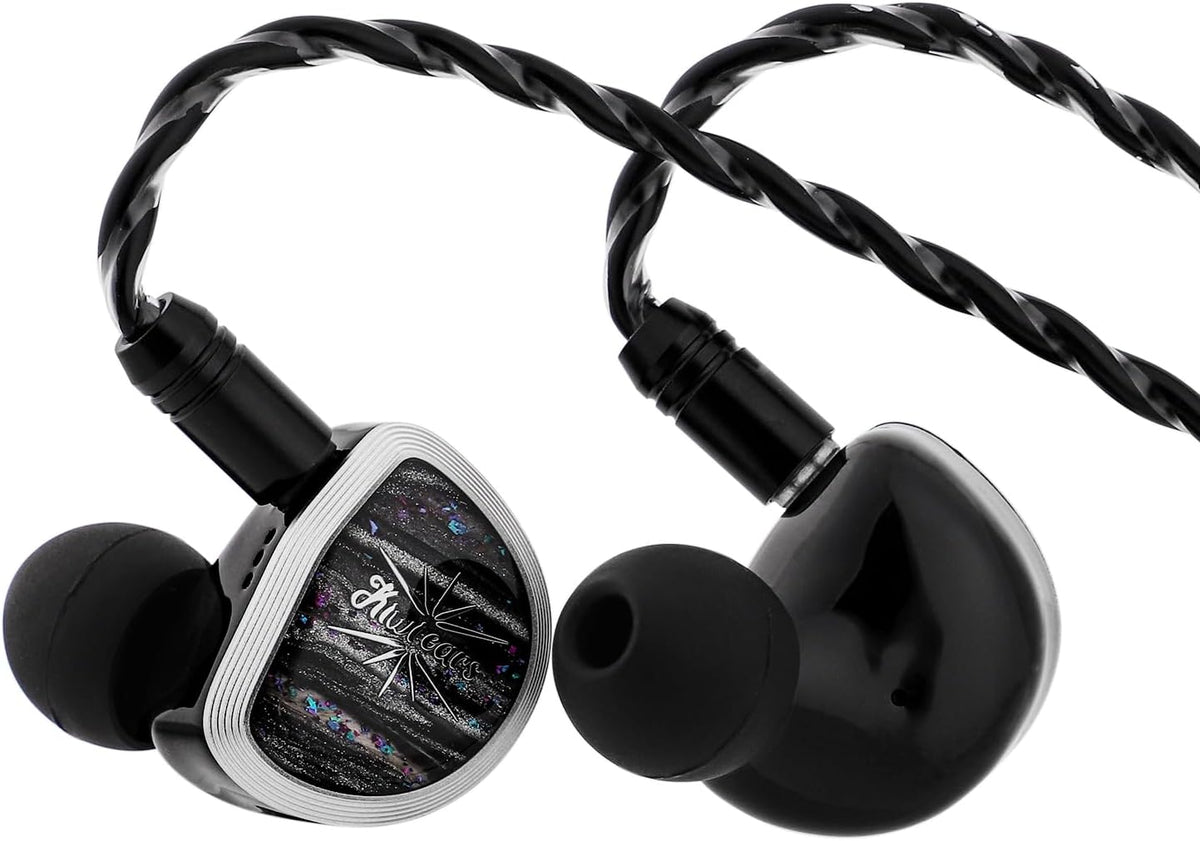 Linsoul Kiwi Ears Aether in Ear Monitor, 15.3mm Large Planar Driver IEM Earphone, HiFi Wired Earbuds, Gaming Earbuds with 2Pin Detachable Cable for Professional Musician Audiophile Gamer