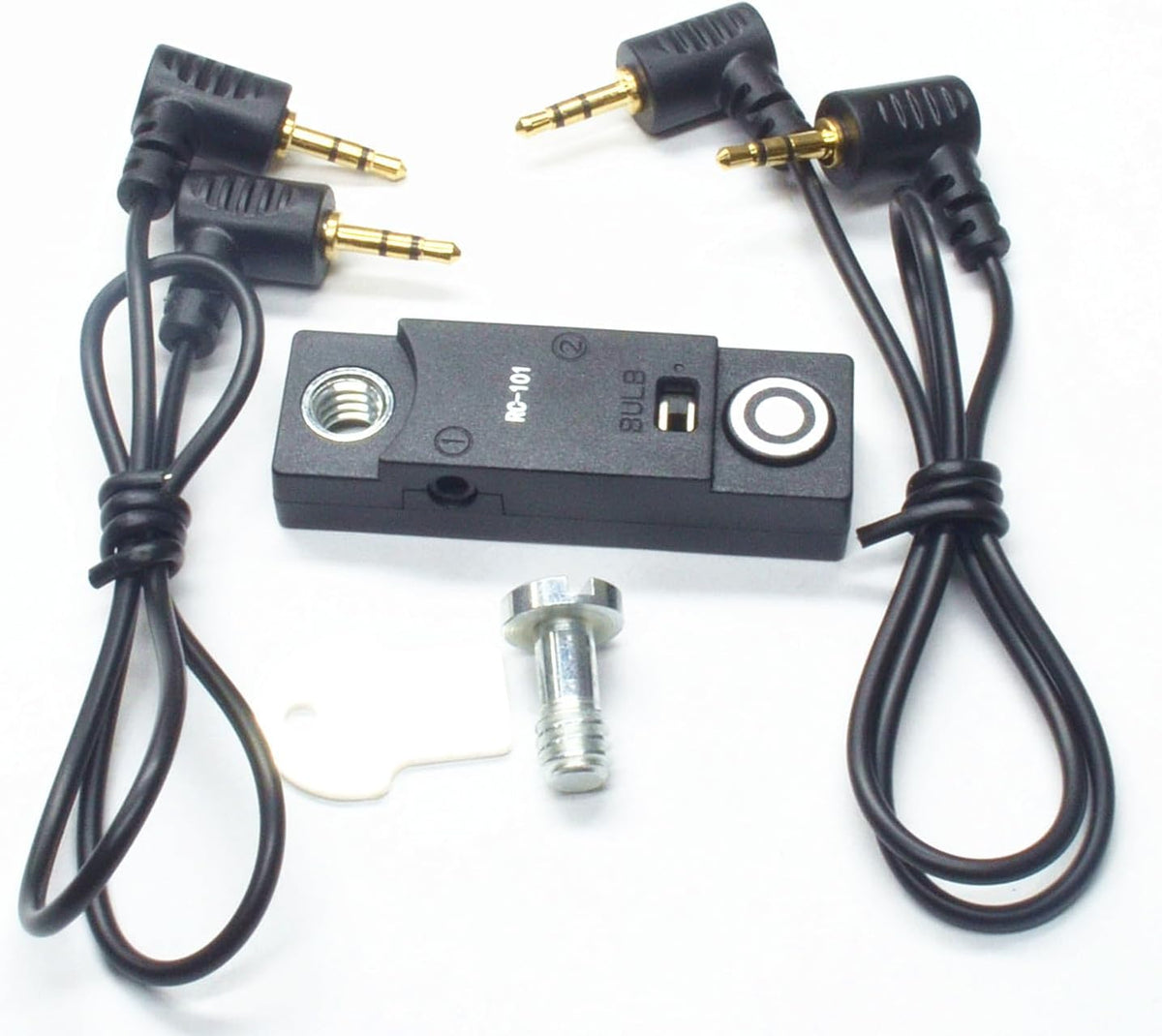 for hasselblad Cable Shutter Cable Release Remote H2F,H3DII,H4D,H5D-40,H6 Two Cameras in sync Button 1/4 Stabilizer Extension Photo Key Accessories. Small Size Control (RC101-2.5A H)