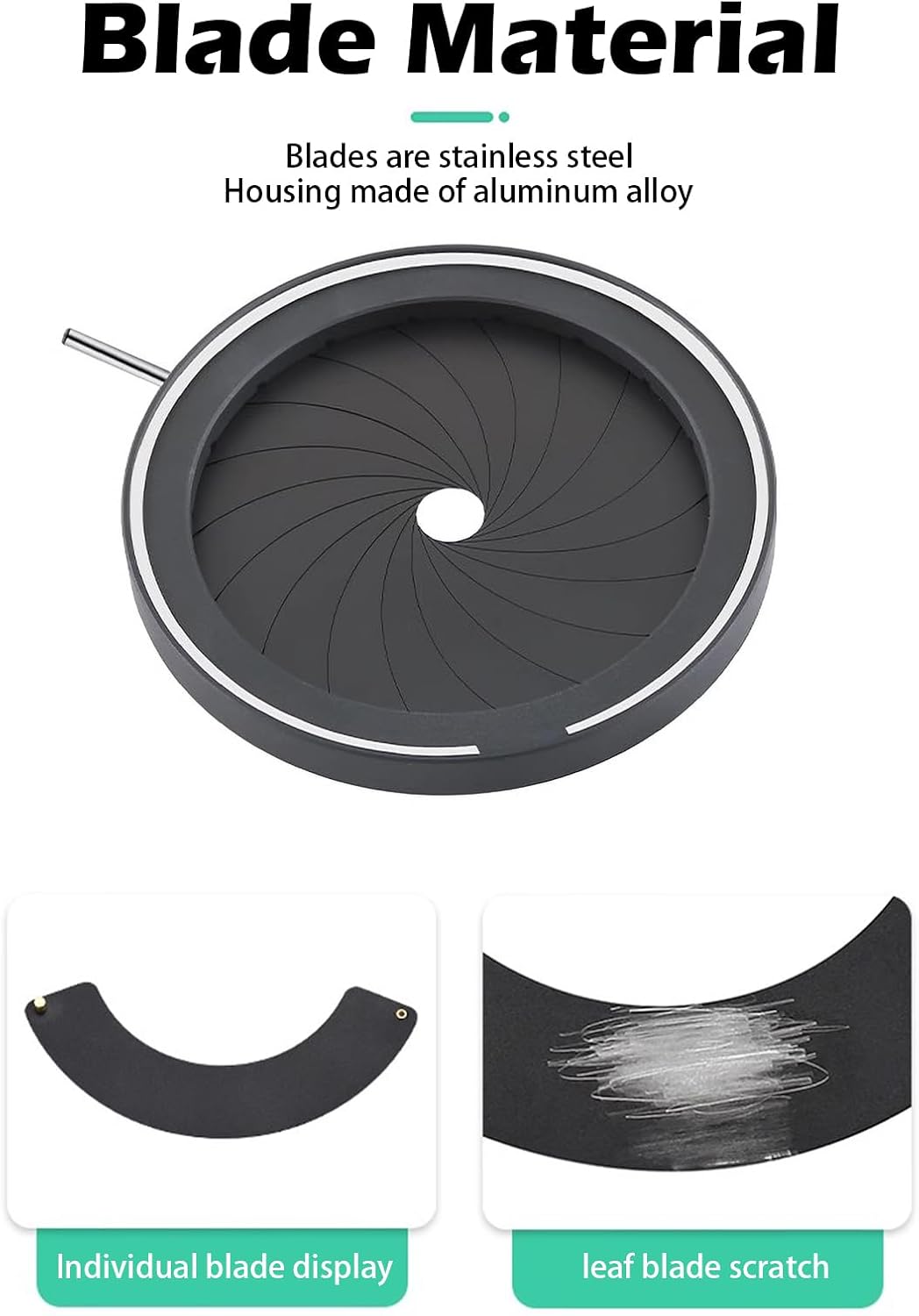 8mm-68mm Lens(SK68) Adjustable Iris Aperture Diameter Iris Diaphragm Optical Diaphragm for Microscope Iris Adjustable
