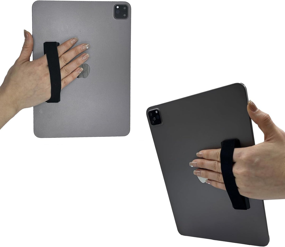Gowjaw 2 Pack Hand Holder Strap for iPad, Tablet & Large Phone, Handle Grip