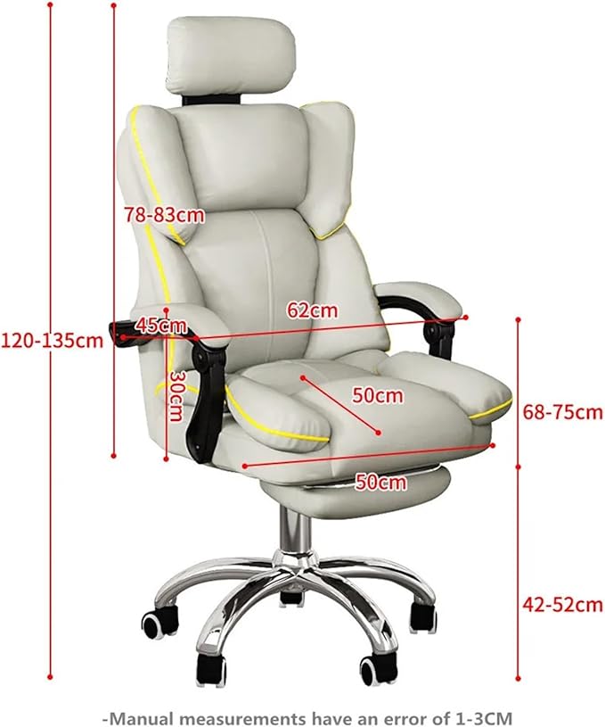 Gaming ChairErgonomic Office Computer Racing DeskHigh Back Gamer(BlackSmall)