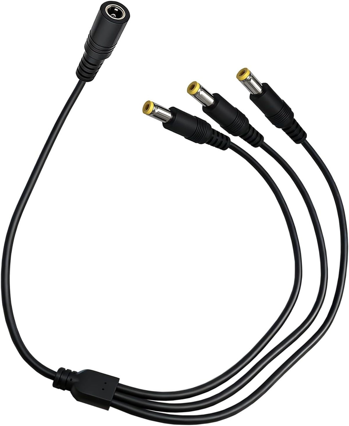 GGIPOWY 5.5x2.5mm 3-Pack, 1 3 18AWG 12V/24V 10A Router2.3FT DC Power Splitter Cable to Way High Current Compatible