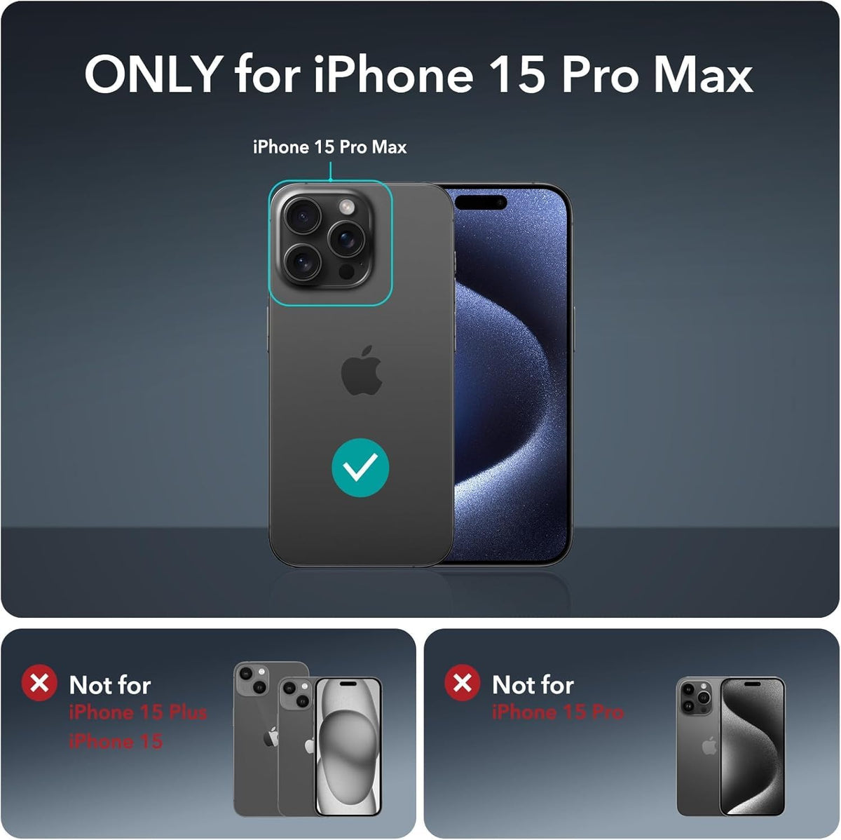 Compatible with iPhone 15 Pro Max Wallet Phone Case-PU Leather Magnetic Flip Cover with Credit Card Slots,Zipper Pocket & Detachable Wrist Strap,Shockproof Design,for Women and Men-Black